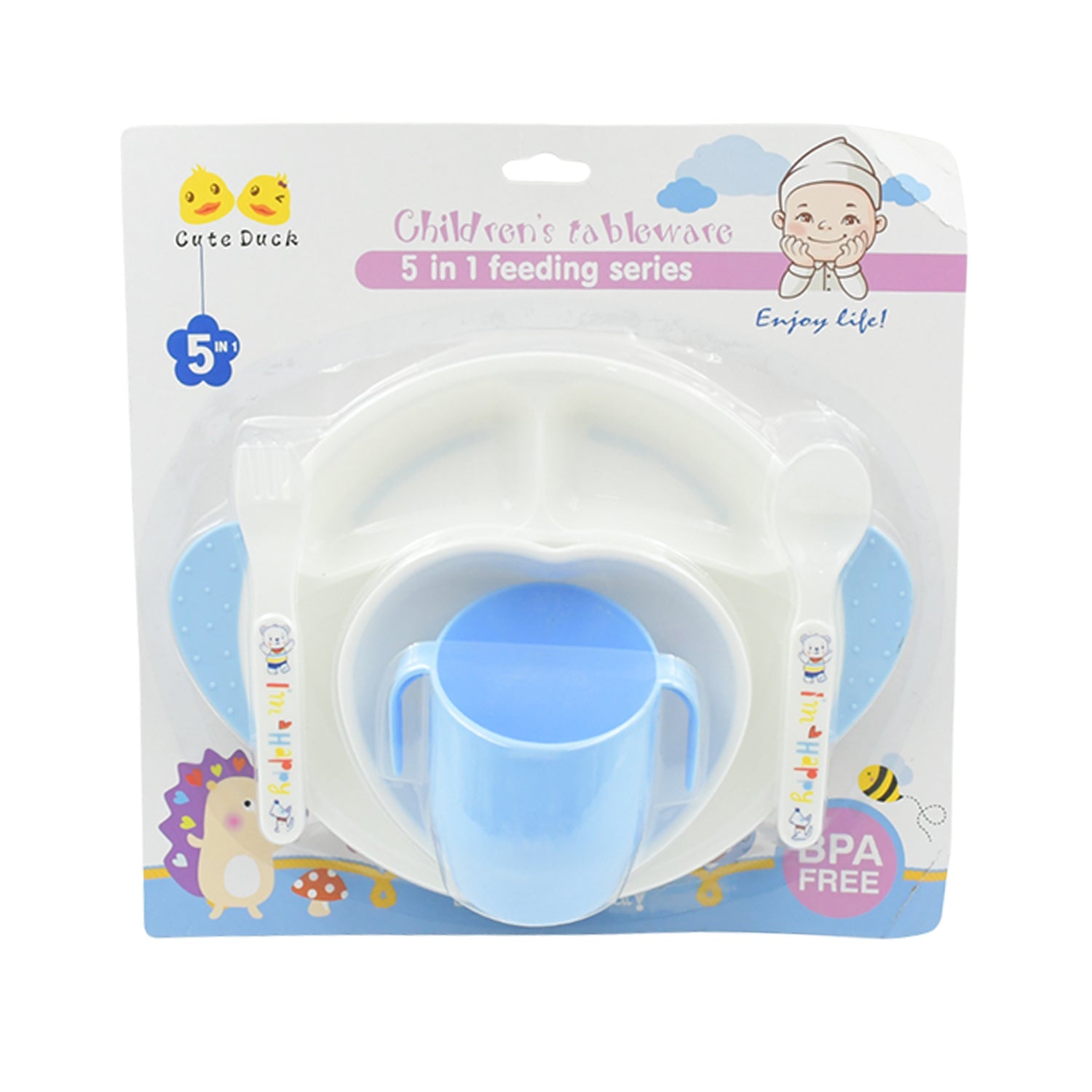 8176 5in1 Baby Feeding Set for Kids and Toddlers,Children Children Dinnerware Set - Feeding Set for Kids, Cartoon Design Plate, Cup, Spoon, Fork Tableware Cutlery for Kids Microwave & Dishwasher Safe (5 Pcs Set) 8176 5in1 Baby Feeding Set for Kids and Toddlers,Children Children Dinnerware Set - Feeding Set for Kids, Cartoon Design Plate, Cup, Spoon, Fork Tableware Cutlery for Kids Microwave & Dishwasher Safe (5 Pcs Set)